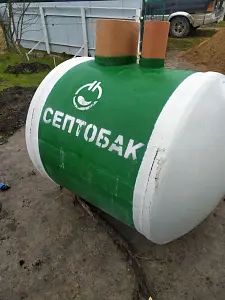 Септик Септобак БИО 1,5 PR (с дренажным насосом) 9